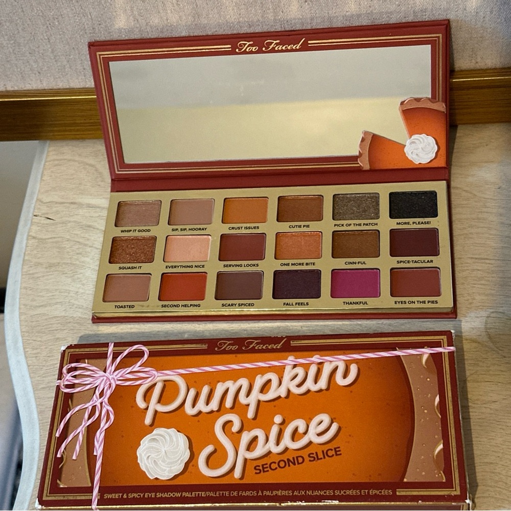 Too Faced Pumpkin Spice Second Slice Eyeshadow Palette